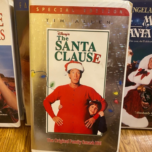 5 Disney Christmas Movies VHS Lot. I'll Be Home For Christmas, The Santa Clause. - Picture 6 of 7